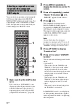 Preview for 92 page of Sony STR-DG2100 - Multi Channel A/v Receiver Operating Instructions Manual