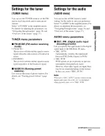 Preview for 41 page of Sony STR-DG510 Operating Instructions Manual