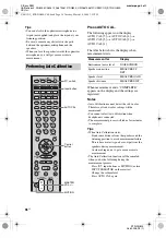 Preview for 36 page of Sony STR-DG800 Operating Instructions Manual