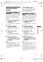 Preview for 83 page of Sony STR-DG900 Operating Instructions Manual