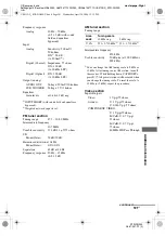 Preview for 101 page of Sony STR-DG900 Operating Instructions Manual