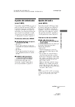 Preview for 55 page of Sony STR-DG910 (Spanish) Manual De Instrucciones