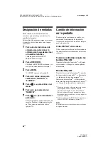 Preview for 80 page of Sony STR-DG910 (Spanish) Manual De Instrucciones