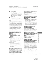 Preview for 83 page of Sony STR-DG910 (Spanish) Manual De Instrucciones