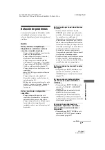 Preview for 91 page of Sony STR-DG910 (Spanish) Manual De Instrucciones