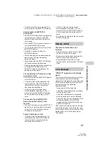 Preview for 35 page of Sony STR-DH190 Operating Instructions Manual