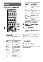 Preview for 36 page of Sony STR DH700 - A/V Receiver Operating Instructions Manual