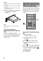 Preview for 82 page of Sony STR DH700 - A/V Receiver Operating Instructions Manual