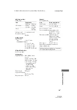 Preview for 85 page of Sony STR-DH720 Operating Instructions Manual