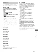 Preview for 77 page of Sony STR-DH810 - Audio Video Receiver Operating Instructions Manual