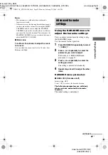 Preview for 25 page of Sony STR-DK5 E Operating Instructions Manual