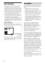 Preview for 4 page of Sony STR-DN1000 Operating Instructions Manual