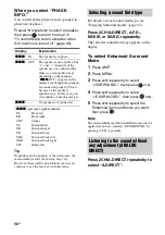 Preview for 90 page of Sony STR-DN1000 Operating Instructions Manual