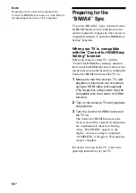 Preview for 94 page of Sony STR-DN1000 Operating Instructions Manual