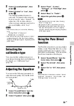 Preview for 55 page of Sony STR-DN840 Operating Instructions Manual