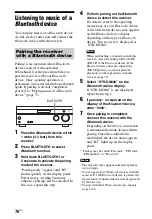 Preview for 76 page of Sony STR-DN840 Operating Instructions Manual