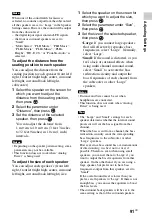 Preview for 91 page of Sony STR-DN840 Operating Instructions Manual