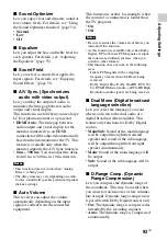 Preview for 93 page of Sony STR-DN840 Operating Instructions Manual