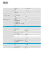 Preview for 4 page of Sony STR-DN840 Specifications