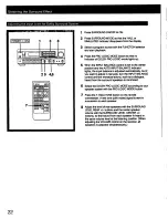 Preview for 22 page of Sony STR-GX57ES Operating Instructions Manual