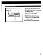 Preview for 23 page of Sony STR-GX57ES Operating Instructions Manual