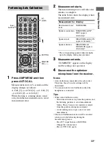 Preview for 33 page of Sony STR-K1600 - Receiver Component For Ht-ddw1600 Operating Instructions Manual