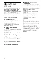 Preview for 44 page of Sony STR-K1600 - Receiver Component For Ht-ddw1600 Operating Instructions Manual