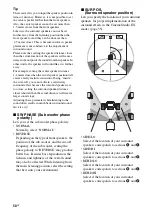 Preview for 50 page of Sony STR-K1600 - Receiver Component For Ht-ddw1600 Operating Instructions Manual