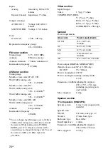 Preview for 78 page of Sony STR-K1600 - Receiver Component For Ht-ddw1600 Operating Instructions Manual