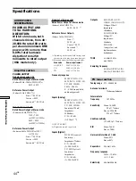 Preview for 44 page of Sony STR-K402 - Fm Stereo/fm-am Receiver Operating Instructions Manual