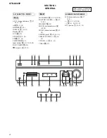 Preview for 4 page of Sony STR-K665P - Receiver For Home Theater System Service Manual