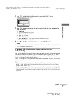 Preview for 53 page of Sony STR-LV700R Operating Instructions Manual