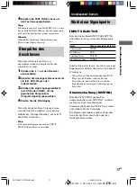 Preview for 95 page of Sony STR-SL40 Operating Instructions Manual