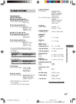 Preview for 115 page of Sony STR-SL40 Operating Instructions Manual