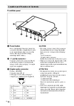 Preview for 10 page of Sony STWA-C101 Operating Instructions Manual