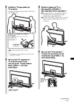 Preview for 61 page of Sony SU-40NX1 Instructions Manual