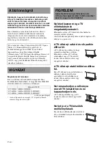 Preview for 122 page of Sony SU-40NX1 Instructions Manual