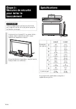 Preview for 22 page of Sony SU-46HX1 Instructions Manual