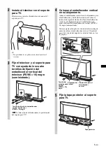 Preview for 29 page of Sony SU-46HX1 Instructions Manual