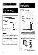 Preview for 36 page of Sony SU-46HX1 Instructions Manual