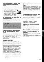 Preview for 43 page of Sony SU-46HX1 Instructions Manual