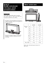 Preview for 70 page of Sony SU-46HX1 Instructions Manual