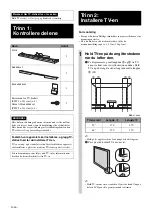 Preview for 100 page of Sony SU-46HX1 Instructions Manual