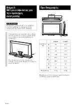 Preview for 110 page of Sony SU-46HX1 Instructions Manual