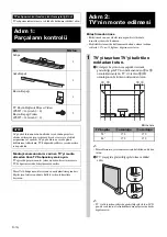 Preview for 116 page of Sony SU-46HX1 Instructions Manual