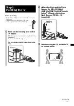 Preview for 7 page of Sony SU-B461S Instructions Manual