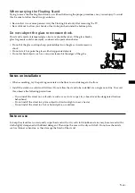 Preview for 5 page of Sony SU-PF2 Instructions Manual