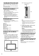 Preview for 10 page of Sony SU-WL400 Manual