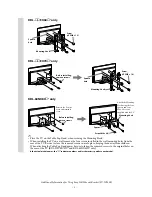 Preview for 5 page of Sony SU-WL500 Instructions (SU-WL500 Wall-Mount Bracket) Additional Information