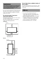 Preview for 4 page of Sony SU-WL500 Instructions (SU-WL500 Wall-Mount Bracket) Installation Manual